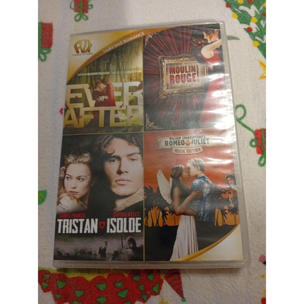 Fairy-Tale Romance: Ever After/Moulin Rouge/Tristan+Isolde/Romeo & Juliet DVD